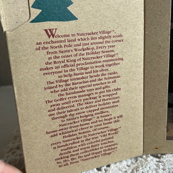 Nutcracker Village Vintage Bavarian Handcrafted Wooden Nutcracker With Box - Picture 14 of 16